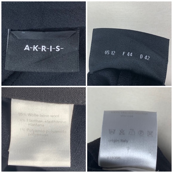 Akris Wool Blazer, Sz 12 - Picture 7 of 7